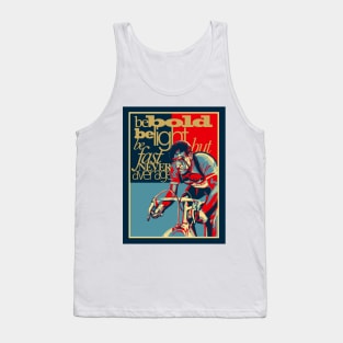 Retro Cycling Print Poster Hard as Nails Tank Top